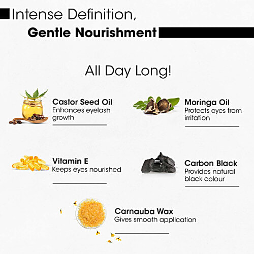 TAC - The Ayurveda Co. Beautif-Eye Ayurvedic Kajal, 0.35 g  Enriched With Natural Ingredients