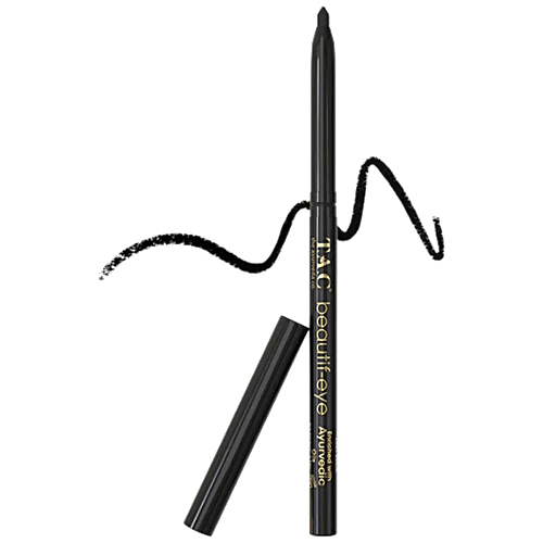 TAC - The Ayurveda Co. Beautif-Eye Ayurvedic Kajal, 0.35 g  Enriched With Natural Ingredients