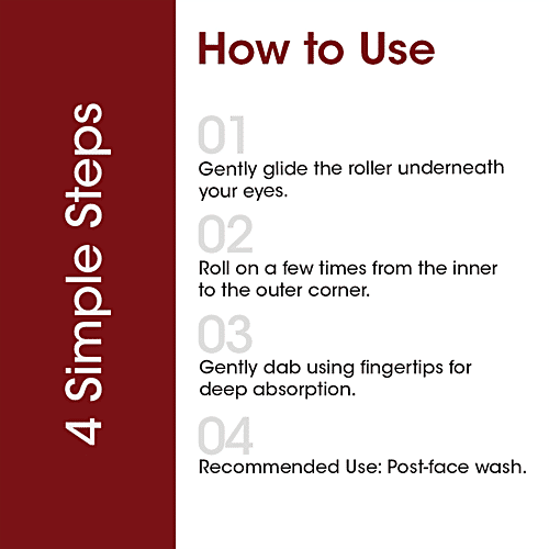 TAC - The Ayurveda Co. Kumkumadi Under Eye Serum With Saffron & Gotu Kola, 10 ml  For Dark Circles