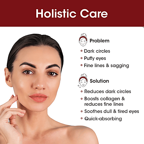 TAC - The Ayurveda Co. Kumkumadi Under Eye Serum With Saffron & Gotu Kola, 10 ml  For Dark Circles