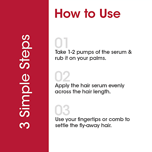 TAC - The Ayurveda Co. Hibiscus Hair Serum With Moringa & Brahmi, 50 ml For Dryness