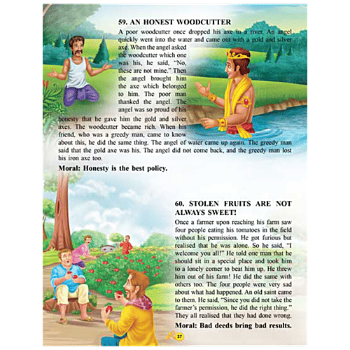 Dreamland 101 Panchtantra Stories For Kids, 1 pc  Easy-to-understand Language, Vibrant illustrations