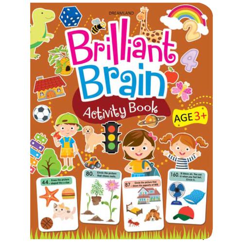 Buy Dreamland Brilliant Brain Activity Book - Children Interactive ...