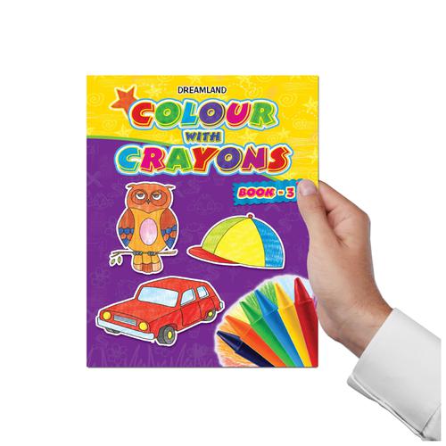 Buy Dreamland Colour With Crayons Pack - Children Drawing
