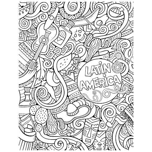 Dreamland Creative Doodle Colouring Book For Adults - Pattern & Animals, 2 pcs  Creative Doodle Colouring
 For Adults
