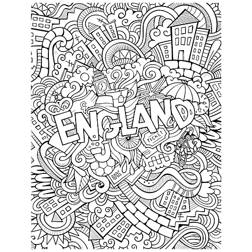 Dreamland Creative Doodle Colouring Book For Adults - Pattern & Animals, 2 pcs  Creative Doodle Colouring
 For Adults