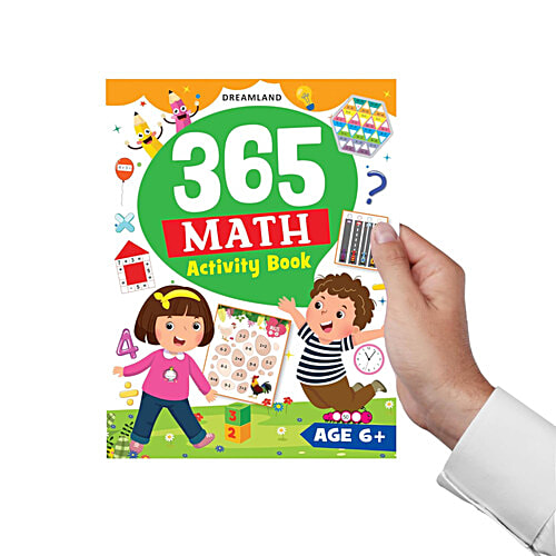 Dreamland 365 Activity Books - Maths, Science & English, 3 pcs  Colourful Images, Fun With Education