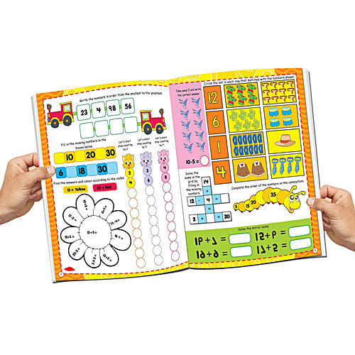 Dreamland 365 Activity Books - Maths, Science & English, 3 pcs  Colourful Images, Fun With Education