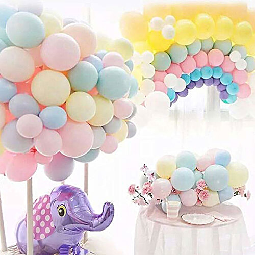 Creative Space Balloons - Assorted, Pastel Coloured, 20 pcs Pastel Colours For Birthdays, For Birthdays, Christmas Decoration