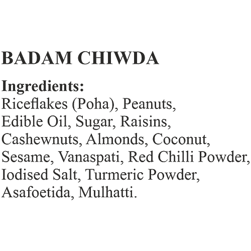 LAXMINARAYAN Special Badam Chiwda, 400 g  