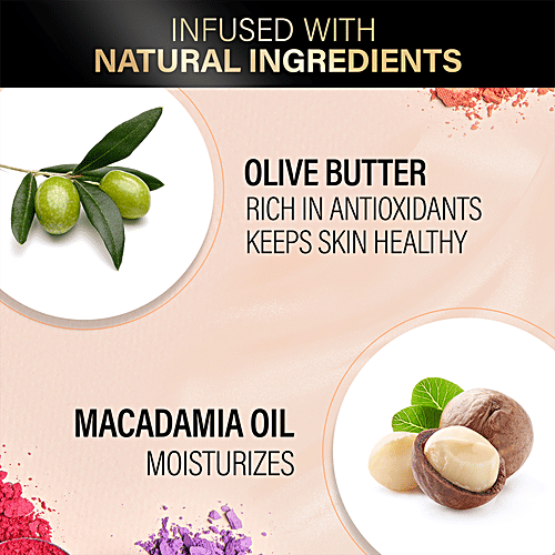 Faces Canada 6 In 1 Eyeshadow Palette - Olive Butter & Macadamia Oil, 6 g Candid Charmer 02 Rich Pigments, Satin Matte Finish