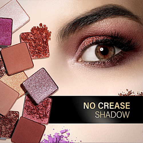 Faces Canada 6 In 1 Eyeshadow Palette - Olive Butter & Macadamia Oil, 6 g Candid Charmer 02 Rich Pigments, Satin Matte Finish