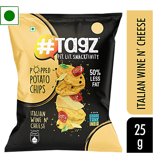 Buy tagz Italian Wine N' Cheese Popped Potato Chips Online at Best