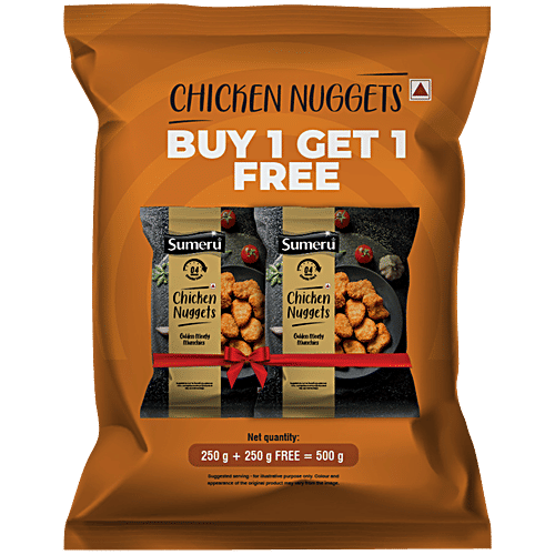 Sumeru Chicken Nuggets, 250 g (Buy 1 Get 1 Free) 