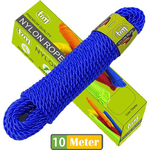Buy Trm Nylon Rope - 10 m, Blue, Premium Quality Online at Best Price of Rs  69 - bigbasket