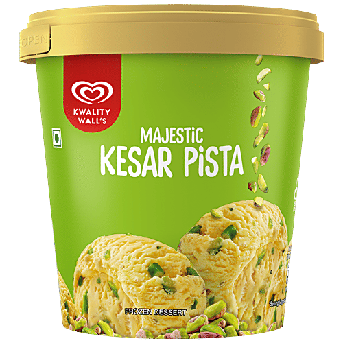 Buy kwality walls Majestic Kesar Pista Frozen Dessert Online at Best