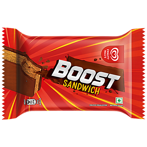 Buy kwality walls Boost Sandwich Malt Based Dessert Online at Best