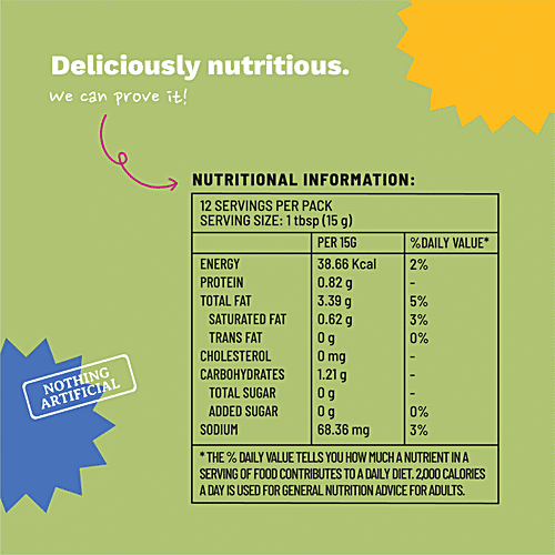 Boombay Dill Seeds + Herbs Dip & Spread - Herby, Tangy & Creamy, 190 g  