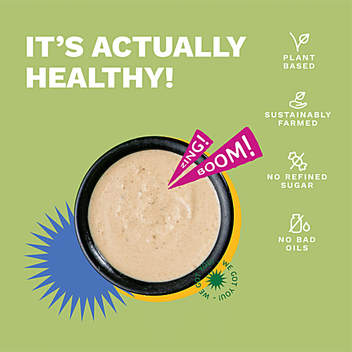 Boombay Dill Seeds + Herbs Dip & Spread - Herby, Tangy & Creamy, 190 g  