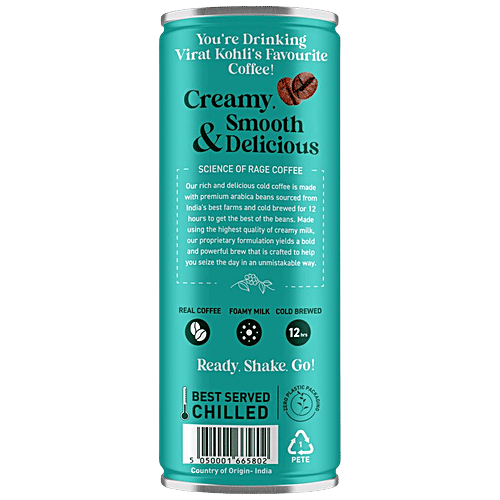 Buy Rage Coffee Hazelnut Latte Cold Coffee Online at Best Price of Rs