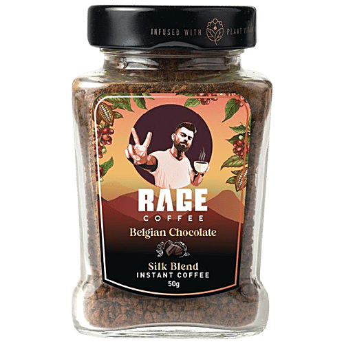 Buy Rage Coffee Belgian Chocolate Silk Blend Instant Coffee Online at
