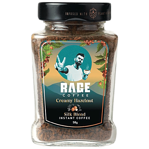 Buy Rage Coffee Creamy Hazelnut Silk Blend Instant Coffee Online at