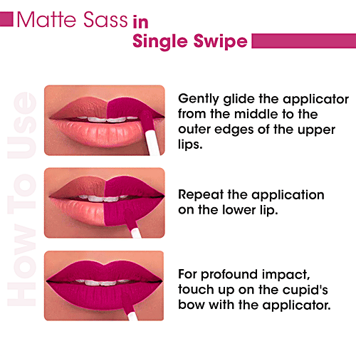 Buy TAC The Ayurveda Co. Natural Matte Finish Lipstick Online at Best