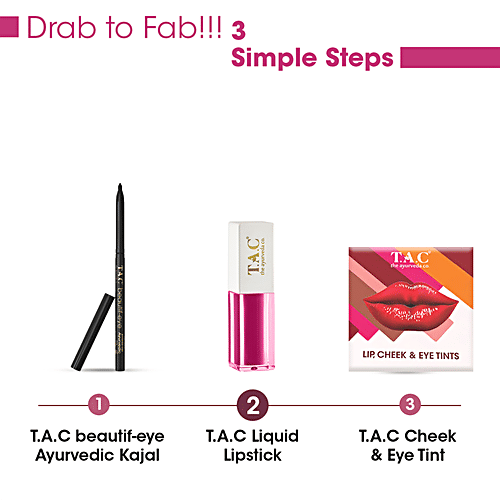 Buy TAC The Ayurveda Co. Natural Matte Finish Lipstick Online at Best