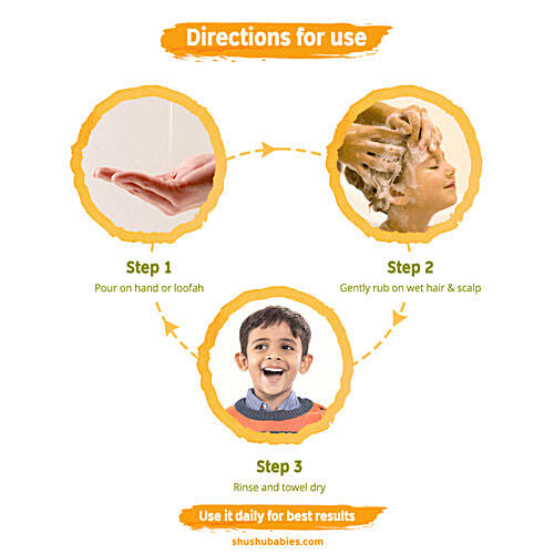 ShuShu Babies Yummy Chocolate Shampoo & Conditioner For Kids, 200 ml Tear & Toxin Free