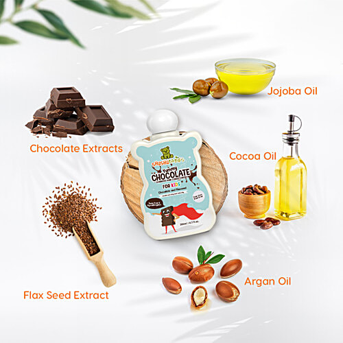 ShuShu Babies Yummy Chocolate Shampoo & Conditioner For Kids, 200 ml Tear & Toxin Free