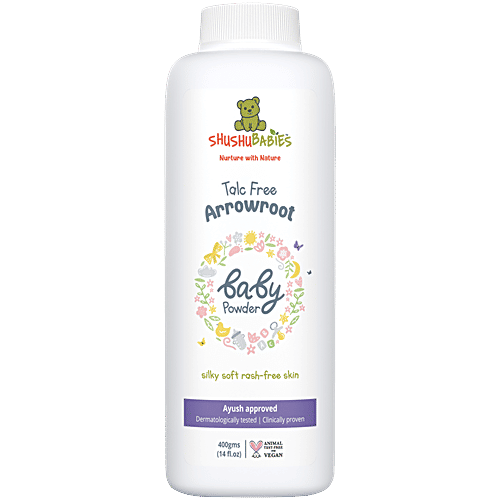 Buy ShuShu Babies Talc Free Arrowroot Baby Powder For Silk Soft Rash