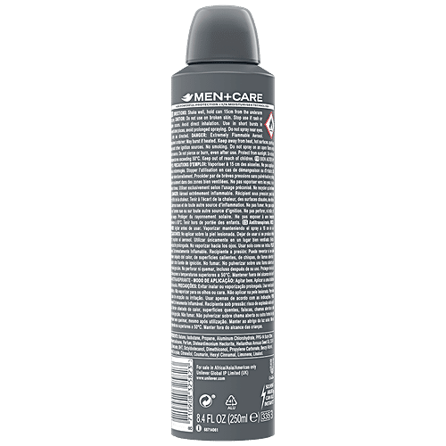 Dove Deo Men+Care Cool Fresh Dry Spray Antiperspirant Deodorant, 250 ml  Dermatologically Proven, 48 Hours Sweat & Odour Protection, Moisturising Cream, Non-Irritant on Skin, Long-Lasting Fragrance