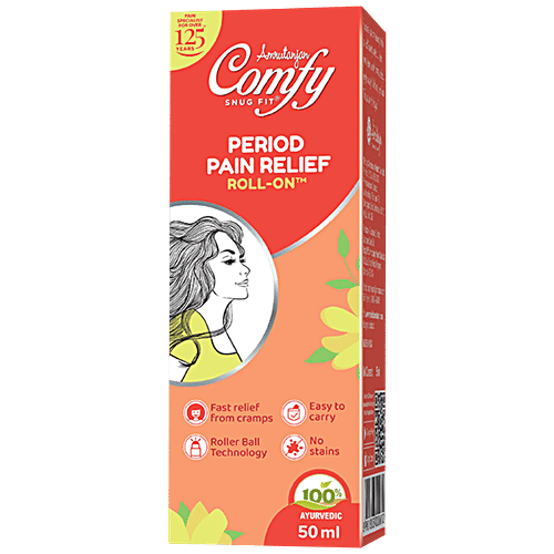 Buy Amrutanjan Comfy Period Pain Relief Rollon Online at Best Price of