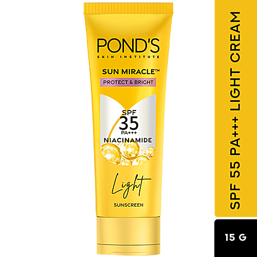 Ponds Serum-Boost Sunscreen Lightweight Cream SPF 35 PA+++, 15 g  