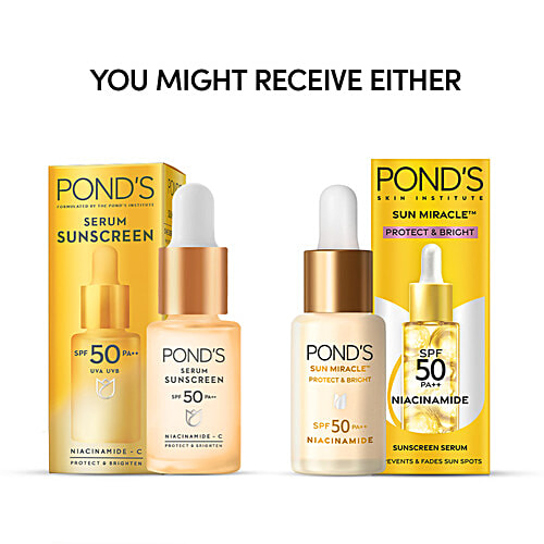 Ponds Serum Sunscreen SPF 50 PA++, 14 ml  