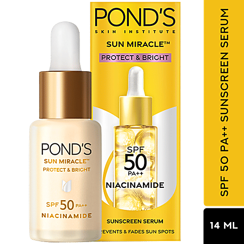 Ponds Serum Sunscreen SPF 50 PA++, 14 ml  