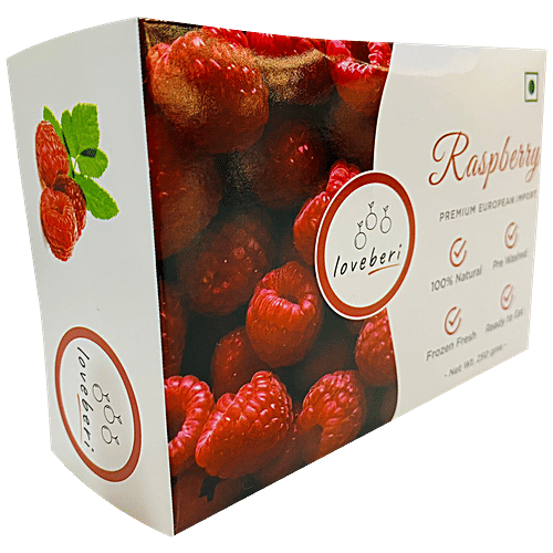 Loveberi Raspberry - Natural, Frozen Fresh, 250 g