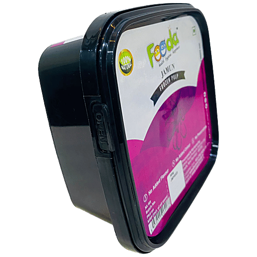 Fooda Jamun Pulp - Frozen Fresh, 500 g  No Preservative, No Colour, No Added Flavour