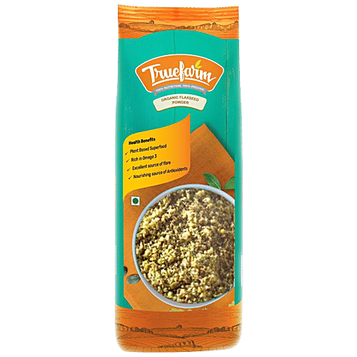 Buy Truefarm Organic Flaxseed Powder Online at Best Price of Rs 250