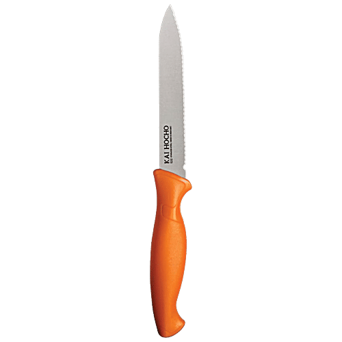Buy KAI Stainless Steel Vegetable Knife Orange Online at Best Price
