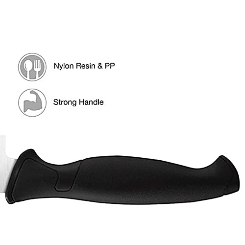 KAI Gift Box Hocho Micro Serrated Knife 9.6 cm Blade, Hocho Utility (M) Knife 14.5 cm Blade, Hocho Utility (S) Knife 12.5 cm Blade, Black, 3 pcs  Ergonomic Handle, Comfortable Grip