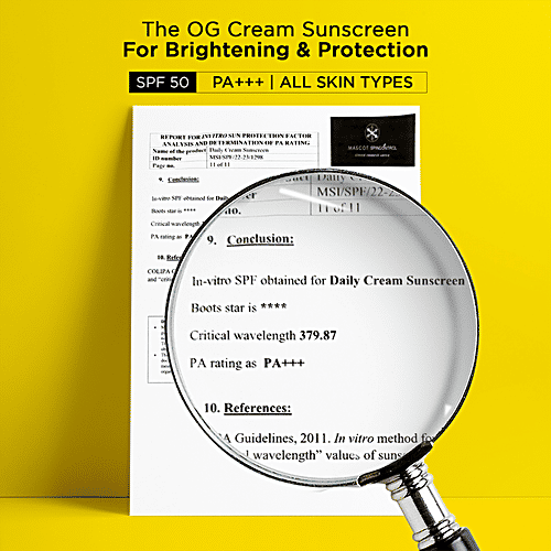 SunScoop Sunscreen - SPF 50 PA+++, UVA, UVB, 45 g No White Cast