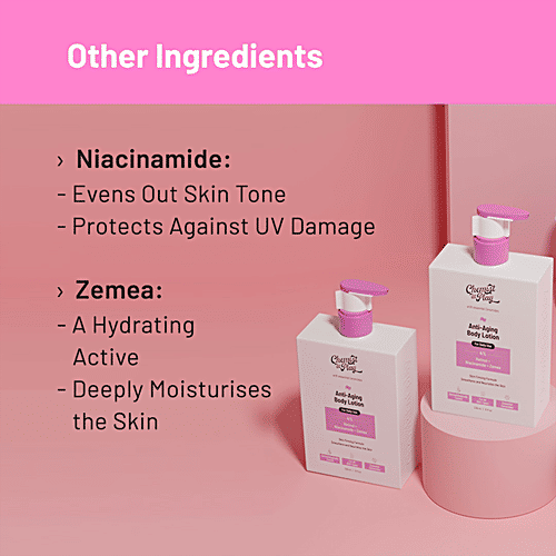 Chemist At Play  Anti-Aging Body Lotion - With Essential Ceramides, 4% Retinol, Niacinamide, Zemea, 236 ml  