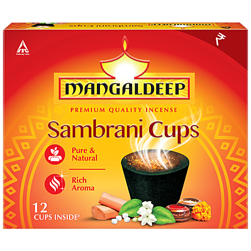 Buy Mangaldeep Sambrani Cups Online at Best Price of Rs 66.24 bigbasket