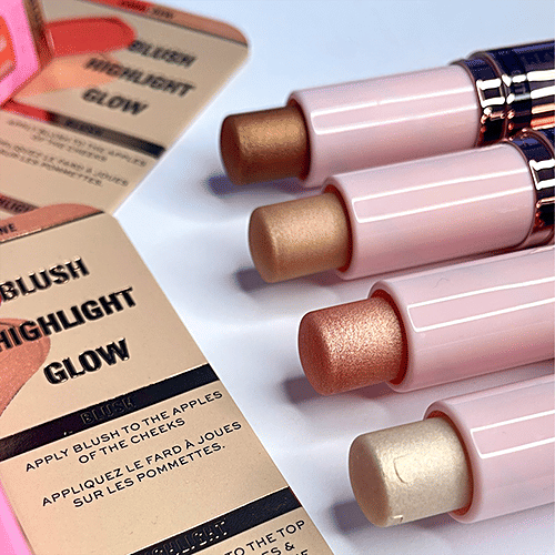 Buy Makeup Revolution Blush & Highlight Stick Coral Dew Online at