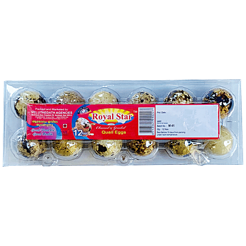 Buy Royal Star Quail Eggs Online at Best Price of Rs 60 bigbasket