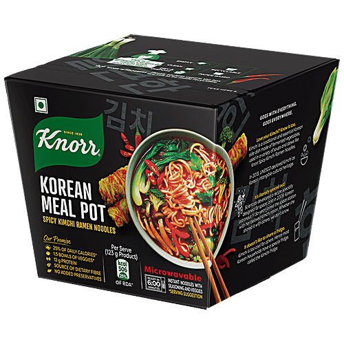 Buy Knorr Korean Meal Pot Spicy Kimchi Ramen Noodles Online at Best