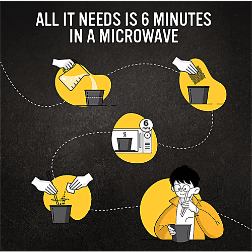 Knorr Korean Meal Pot - Spicy Jjajangmyeon Ramen Noodles, 140 g  13g Protein, Source Of Dietary Fibre