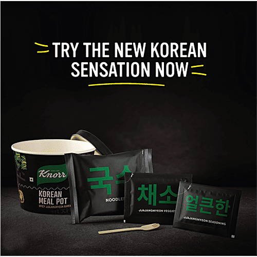 Buy Knorr Korean Meal Pot Spicy Jjajangmyeon Ramen Noodles Online at