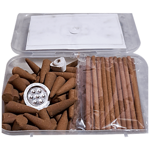 Navya Gugal Incense/Dhoop Sticks & Cones, 120 pcs  